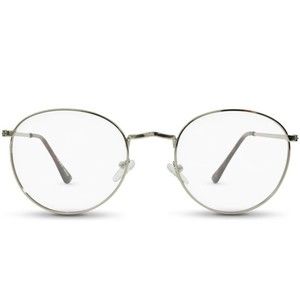 NECTAR Flatiron Blue Light Blocker Silver Frame Glasses NEW
